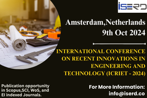 International Conference on Recent Innovations in Engineering and Technology